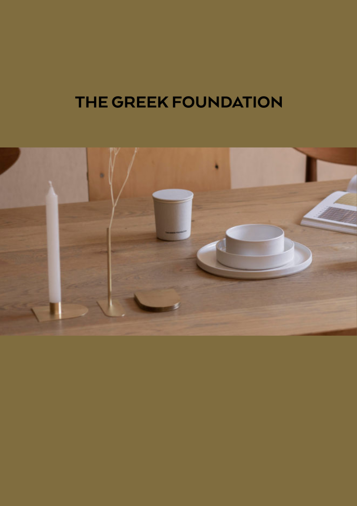 The Greek Foundation x AR.M Signature Collection