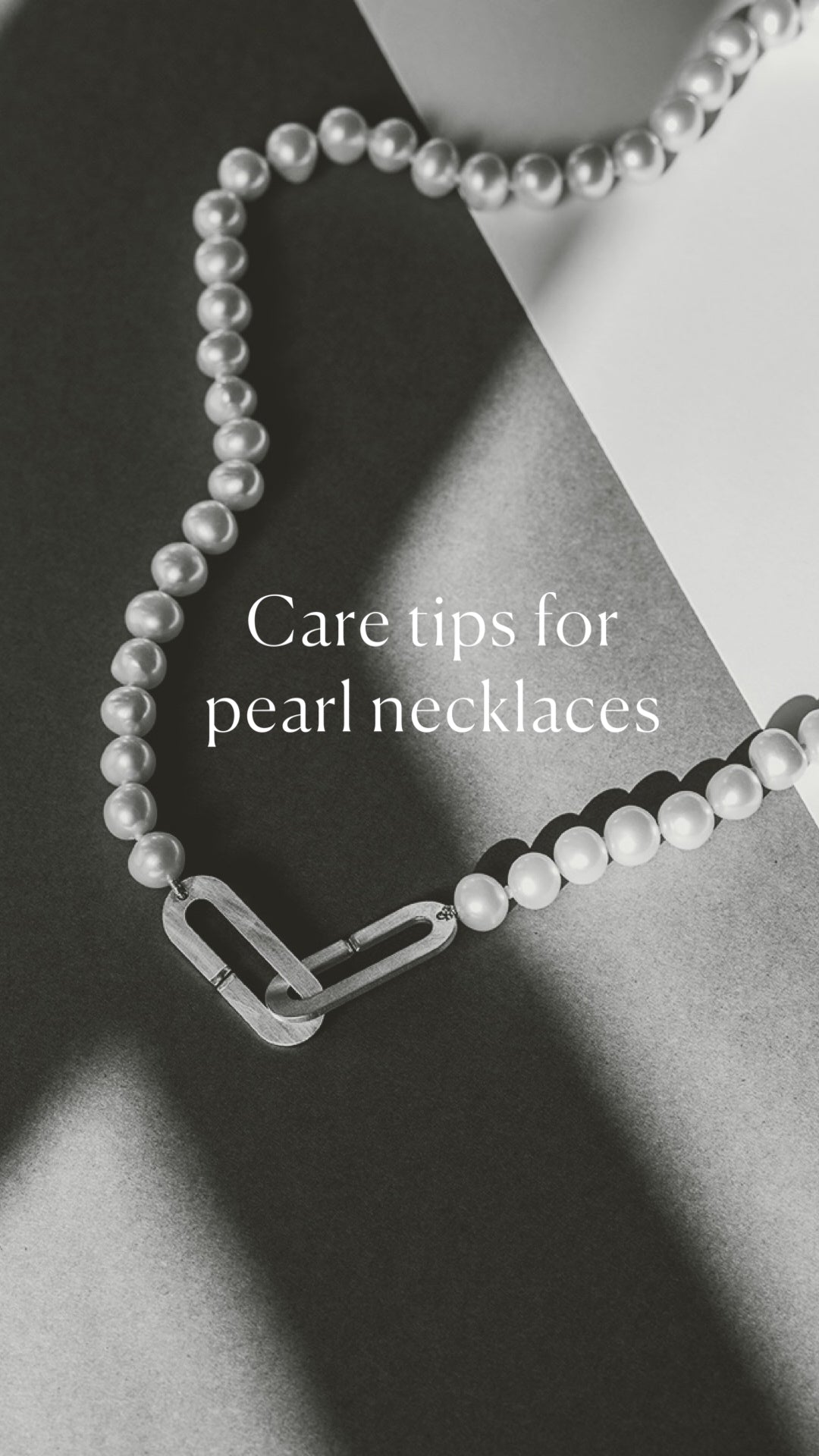 How to Care for your Pearl Necklaces