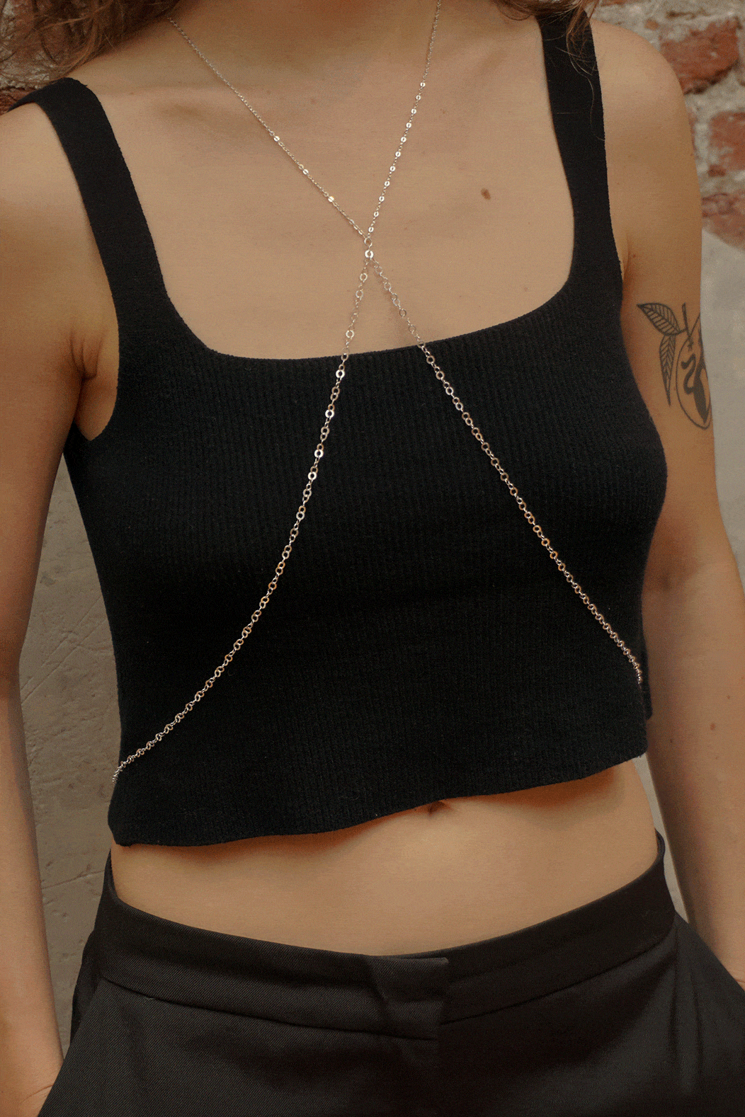 Body Chain - Silver AR.M ANNA ROSA MOSCHOUTI