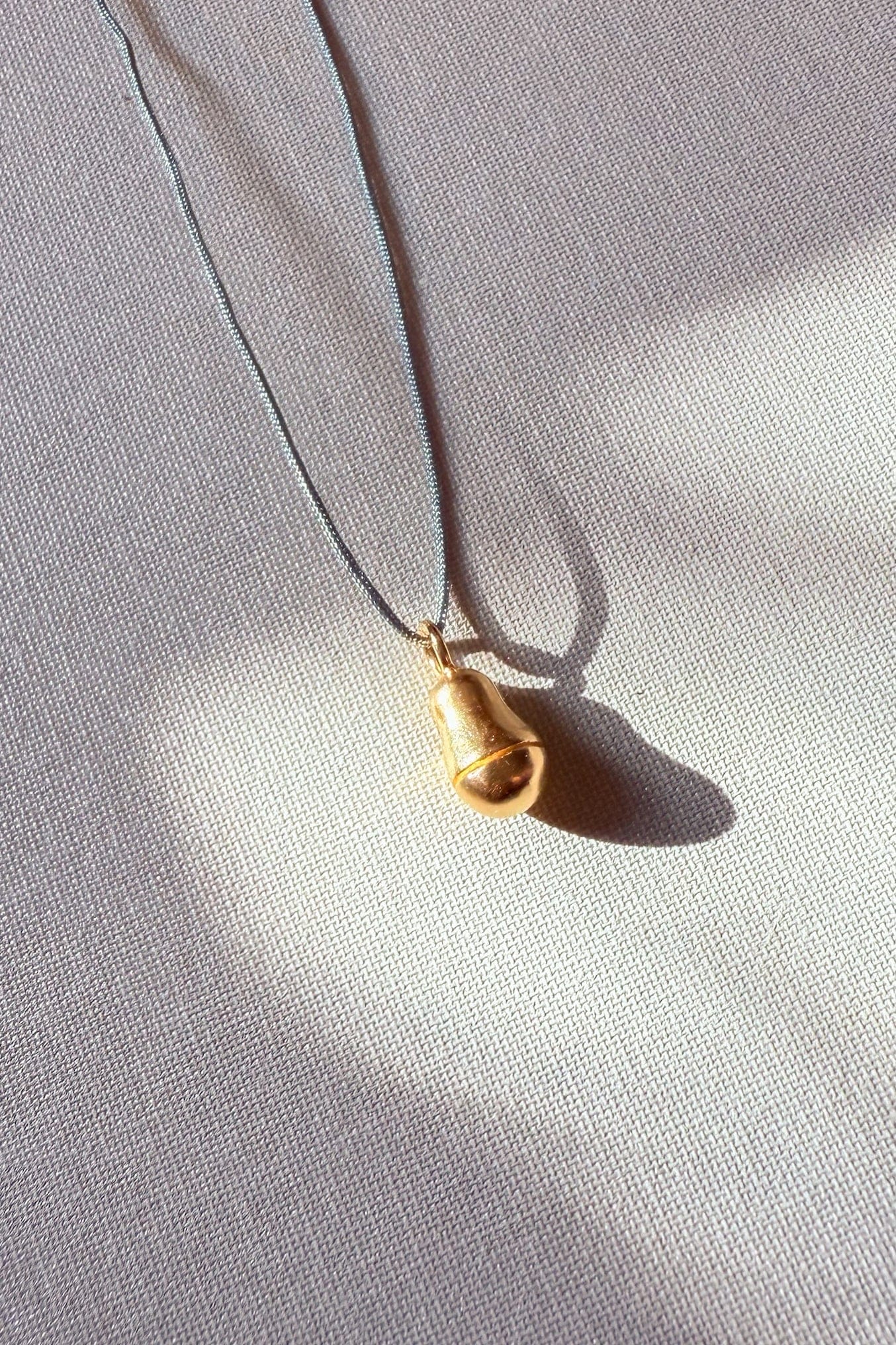 Guardian of Family Cord Necklace - Gold Plated AR.M ANNA ROSA MOSCHOUTI