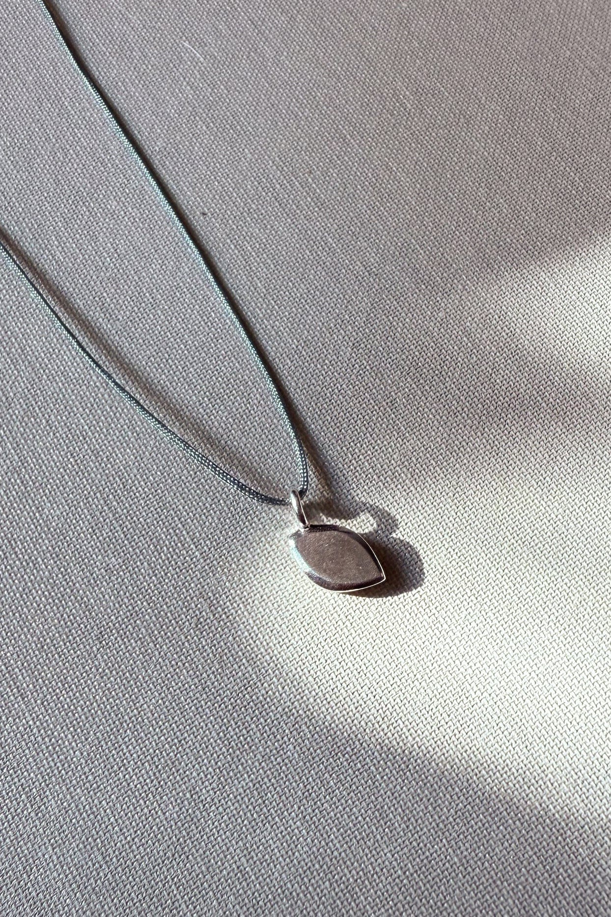 Guardian of Spirit Cord Necklace - Silver AR.M ANNA ROSA MOSCHOUTI