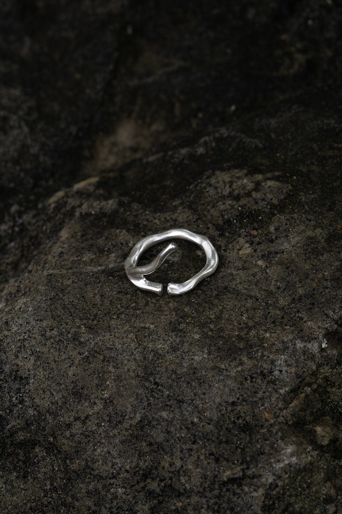 Kintsugi Open Ring - Silver AR.M ANNA ROSA MOSCHOUTI