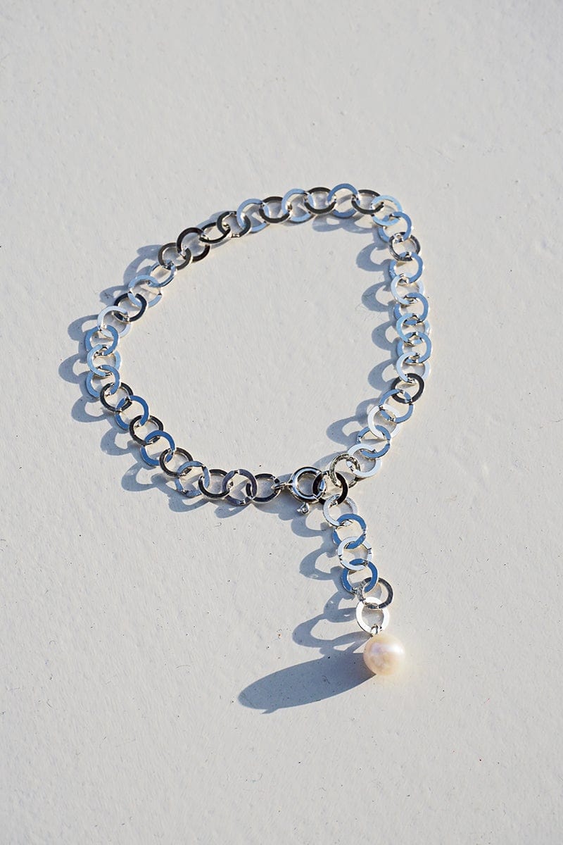 Chain Pearl Bracelet AR.M ANNA ROSA MOSCHOUTI