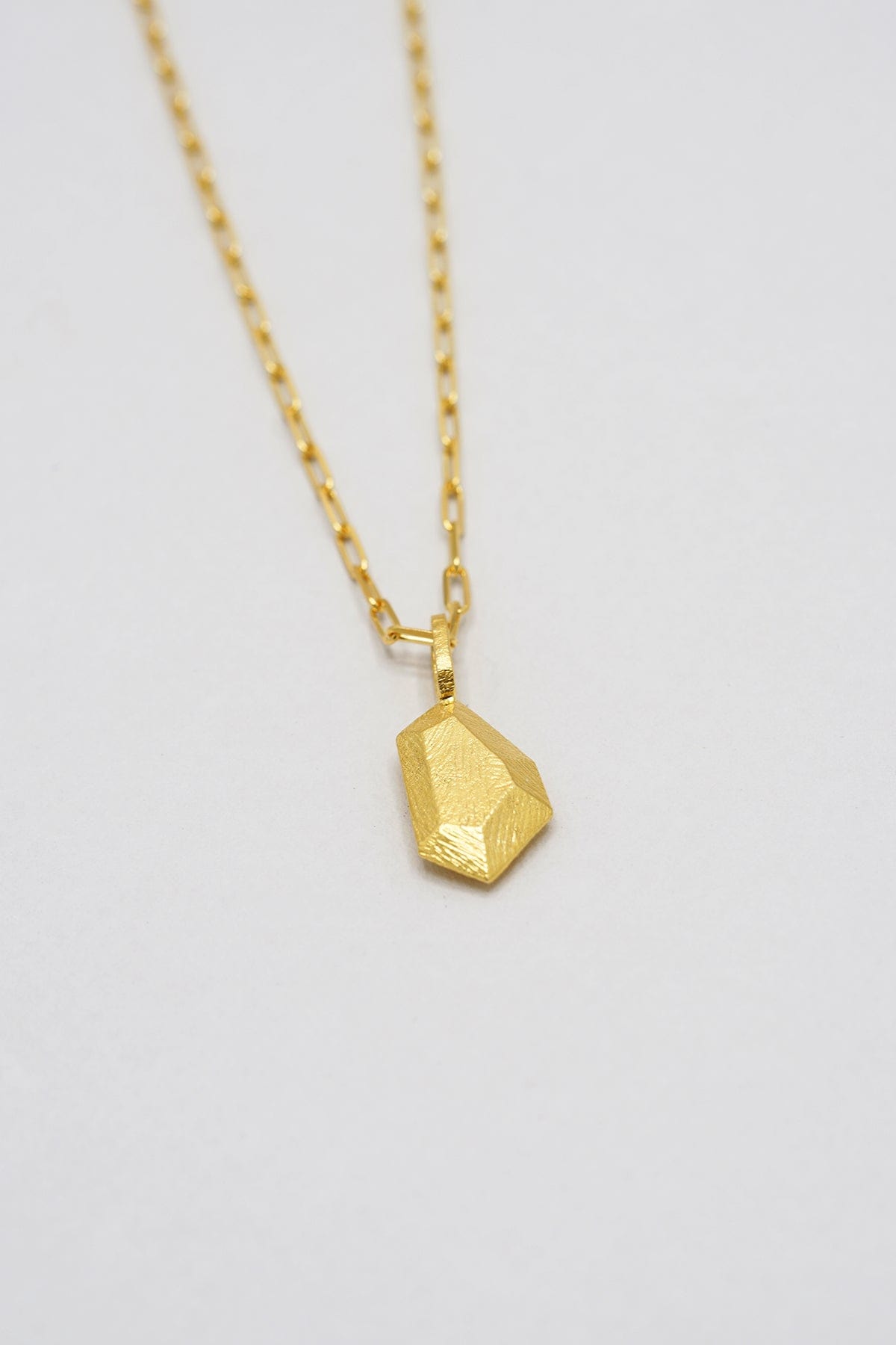 Crystalline Pendant Necklace - Gold Plated AR.M ANNA ROSA MOSCHOUTI